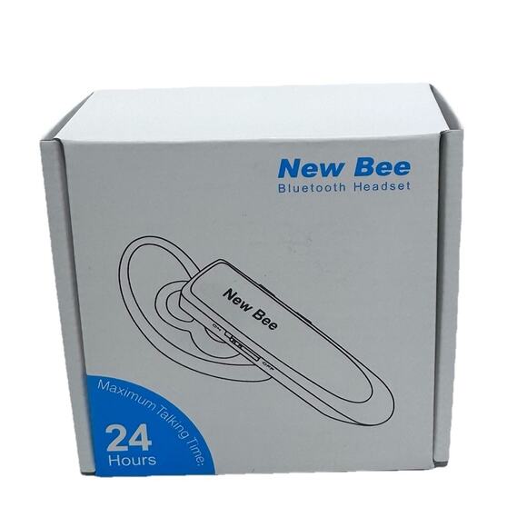 Bluetooth Earpiece V5.0 Wireless Handsfree Driving Headset w/ Microphone 24 Hrs - Picture 9 of 10